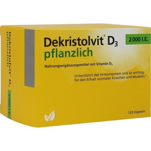 Dekristolvit D3 2000 I.e. Pflanzlich 120 ST