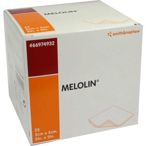 Melolin 5x5 Wundauflage Steril 25 ST