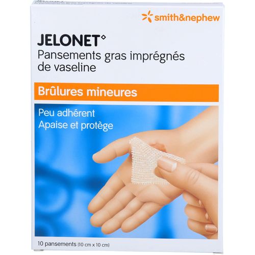 Jelonet Paraffingaze 10x10 cm Steril 10 ST