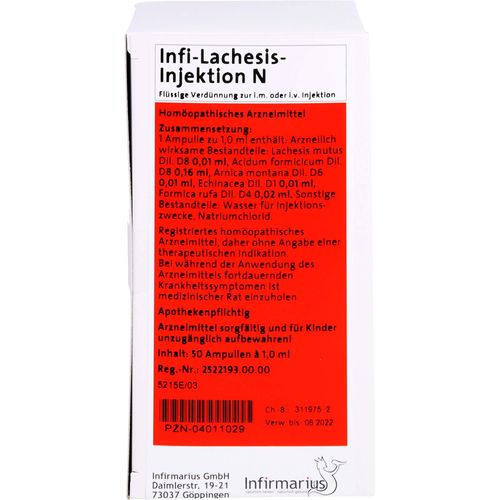 Infi-Lachesis-Injektion N 50 ML