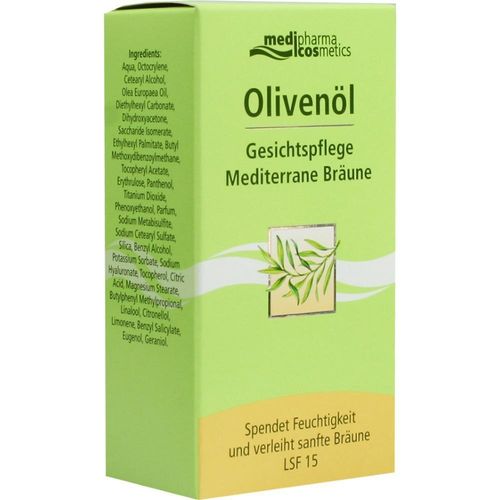 Olivenöl Gesichtspflege Mediterrane Bräune 50 ML