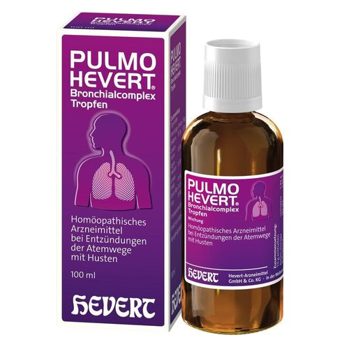 Pulmo Hevert Bronchialcomplex Tropfen 100 ML