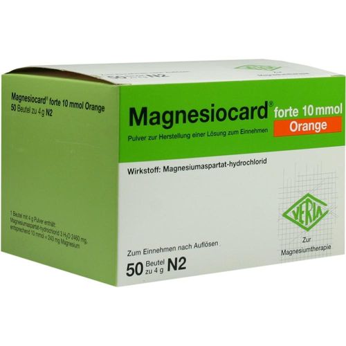 Magnesiocard Forte 10 Mmol Orange 50 ST