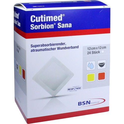 Cutimed Sorbion Sana 12x12cm 24 ST