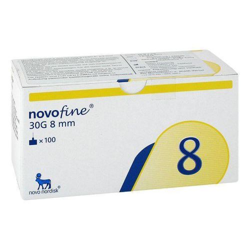 Novofine Import 0.30x8Mm 30G 100 ST