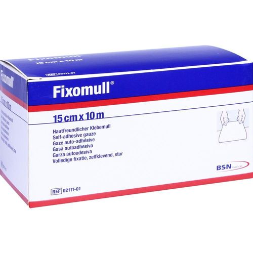 Fixomull Klebemull 15 cmx10 M 1 ST