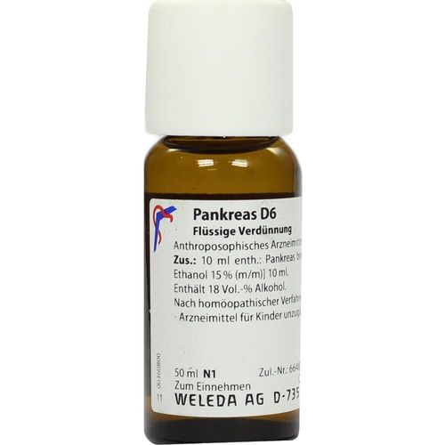 Pankreas D 6 50 ML