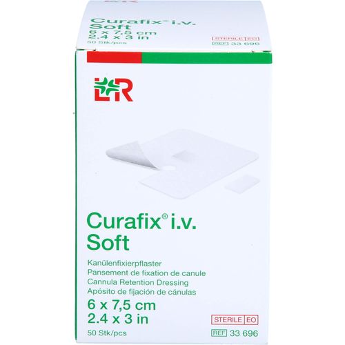 Curafix I.v. Soft 6x7.5 cm 50 ST