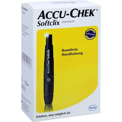 Accu-Chek Softclix (schwarz) 1 ST