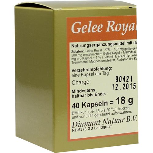 Gelee Royal 1x1 pro Tag 40 ST