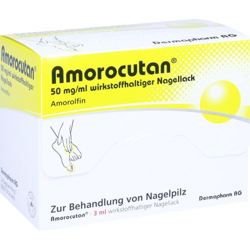 Amorocutan 50mg/ml Wirkstoffhaltiger Nagellack 3 ML