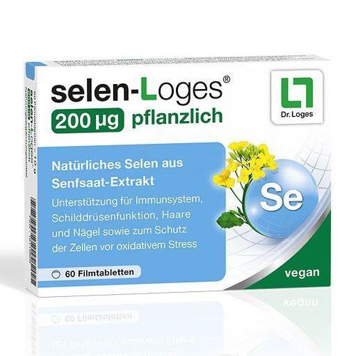 Selen-Loges 200 Ug Pflanzlich 60 ST