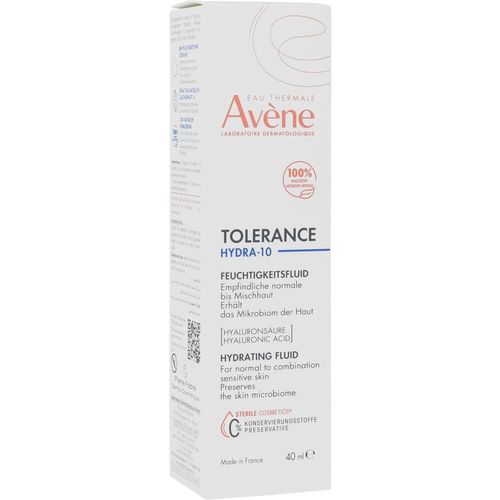 Avene Tolerance Hydra-10 Feuchtigkeitsfluid 40 ML