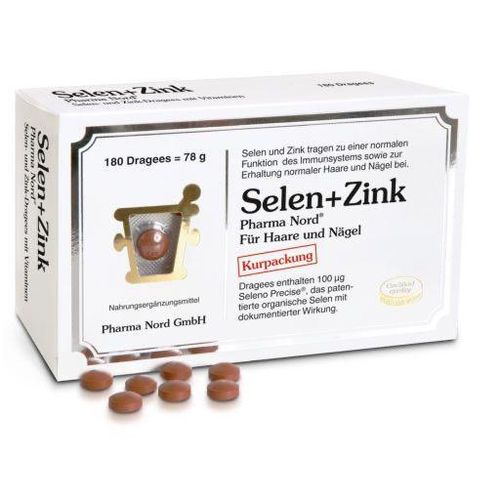 Selen+zink Pharma Nord 180 ST