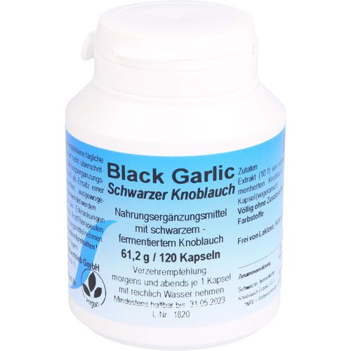 Black Garlic - Schwarzer Knoblauch 120 ST