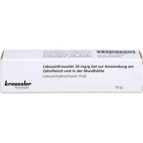 Lidocainkreussler 20mg/G 10 G