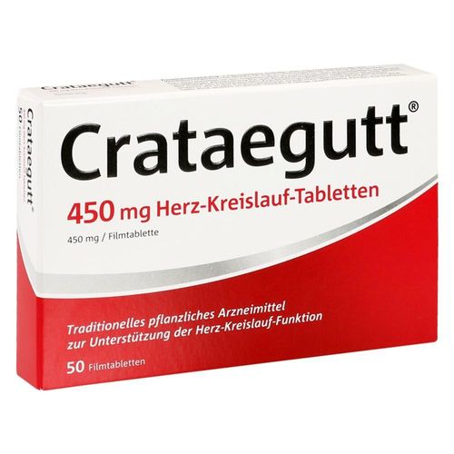 Crataegutt 450 mg Herz-Kreislauf-Tabletten 50 ST