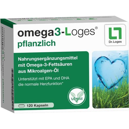 Omega3-Loges Pflanzlich 120 ST