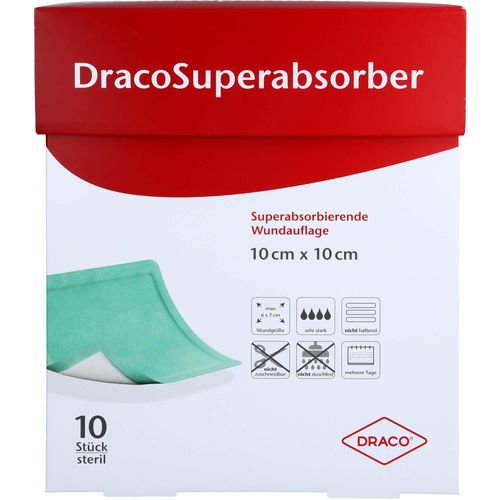 Dracosuperabsorber 10x10 cm 10 ST