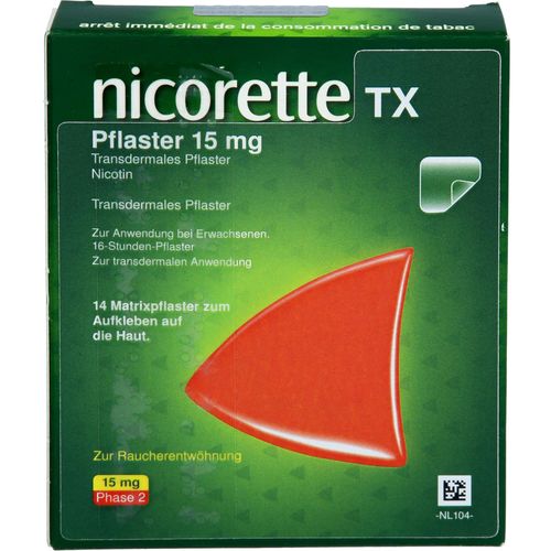 Nicorette Tx Pflaster 15 mg 14 ST