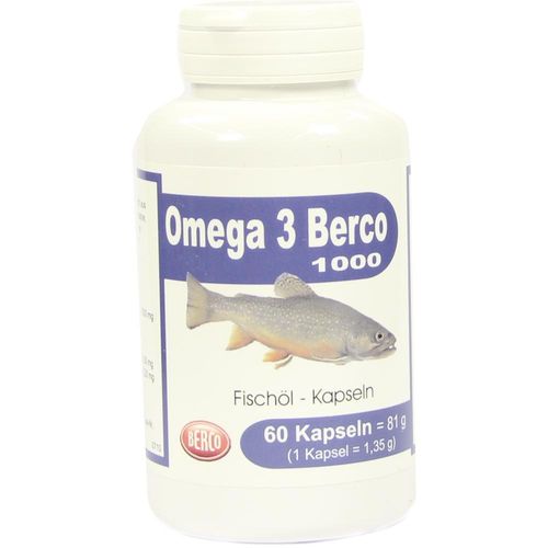 Omega 3 Berco 1000mg 60 ST