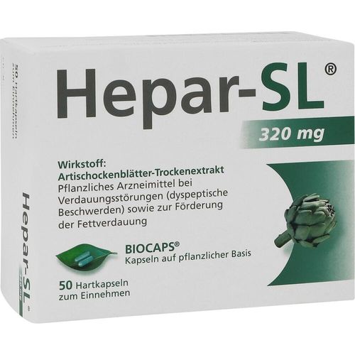 Hepar-Sl 320mg Hartkapseln 50 ST