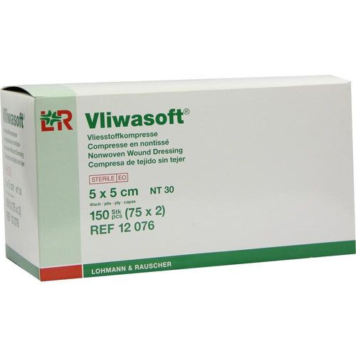 Vliwasoft Vlieskompresse 5x5cm 150 ST