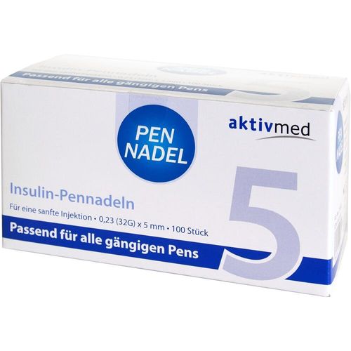 Pennadel Universal 5 Kanülen 0.23x5Mm 32G 100 ST