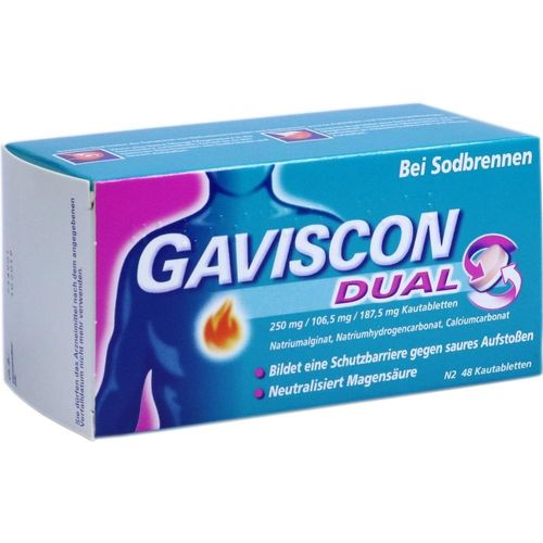 Gaviscon Dual Kautabletten 48 ST