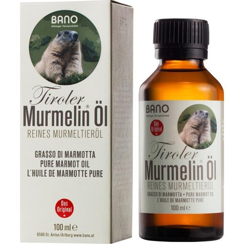 Tiroler Murmelin Öl 100% Reines Murmeltieröl 100 ML