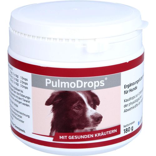 Pulmodrops Ergänzungsfuttermittel für Hunde 180 G