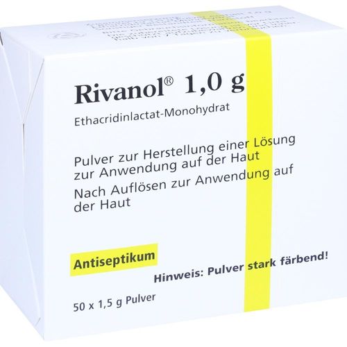 Rivanol 1.0G Pulver 50 ST