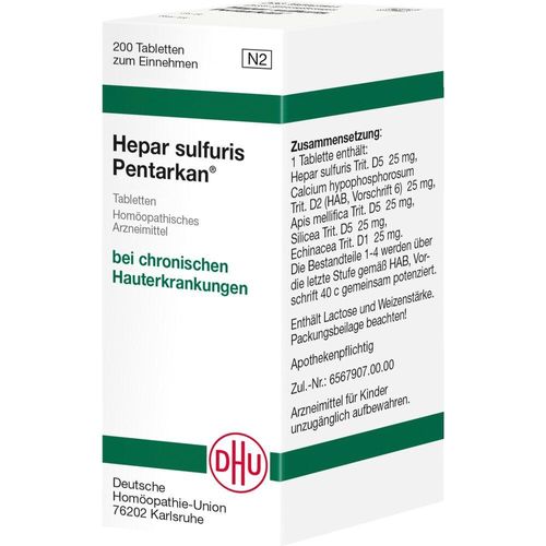 Hepar Sulfuris Pentarkan 200 ST