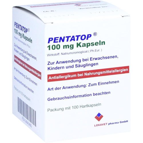 Pentatop 100mg Kapseln Hartkapseln 100 ST