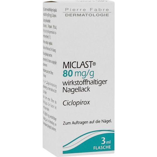 Miclast 80mg/G Wirkstoffhaltiger Nagellack 3 ML