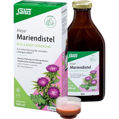 Alepa Mariendistel Bio-Leber-Tonikum Salus 500 ML