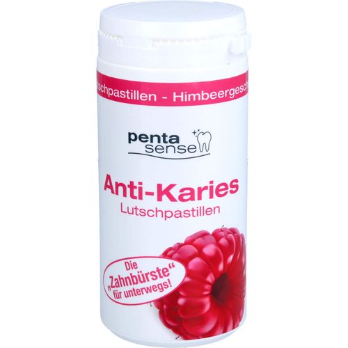 Penta-Sense Anti-Karies Lutsch. Himbeere 150 ST