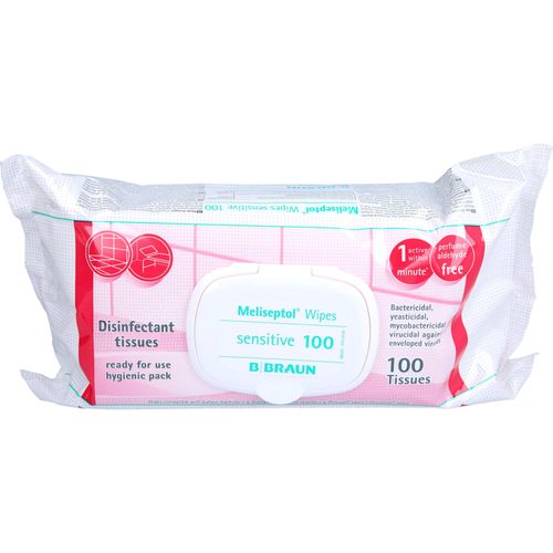 Meliseptol Wipes Sensitive 100 100 ST