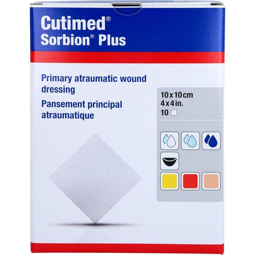 Cutimed Sorbion Plus 10x10cm 10 ST