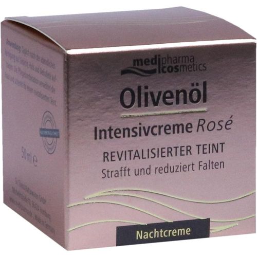 Olivenöl Intensivcreme Rose Nachtcreme 50 ML