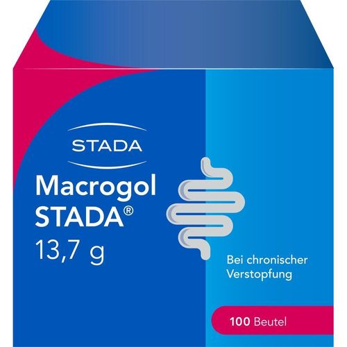 Macrogol Stada 13.7G Pul.z.herst.e.lsg.z.einnehmen 100 ST