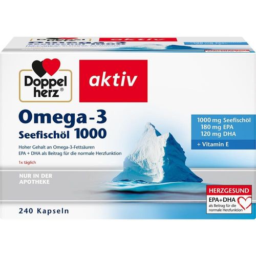 Doppelherz Omega-3 Seefischöl 1000 240 ST