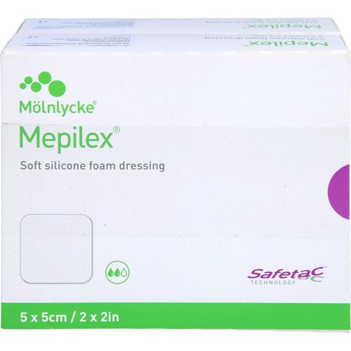 Mepilex 5x5 cm Schaumverband 10 ST