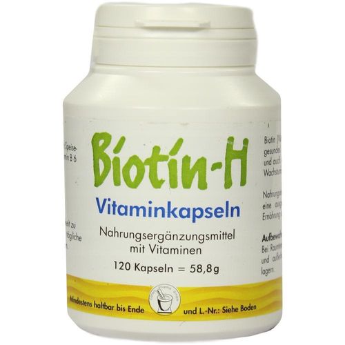 Biotin H Vitaminkapseln 120 ST