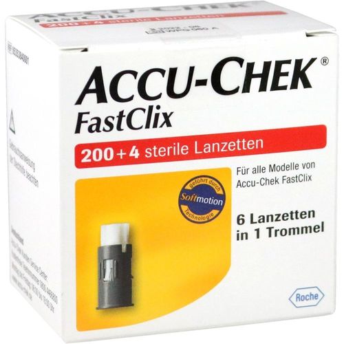 Accu-Chek Fastclix Lanzetten 204 ST