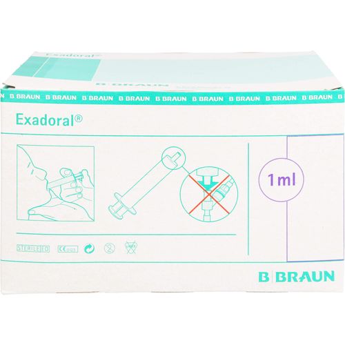 Exadoral B. Braun Orale Spritze 1ml 100 ST