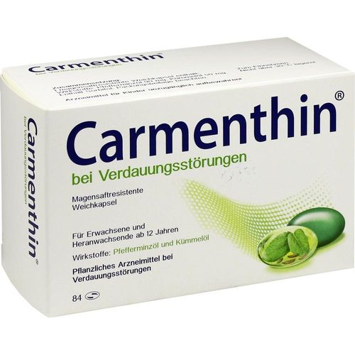 Carmenthin bei Verdauungsstörungen Weichkapsel 84 ST