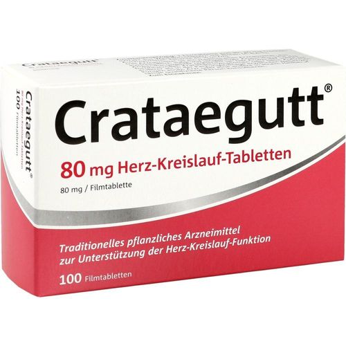 Crataegutt 80 mg Herz-Kreislauf-Tabletten 100 ST