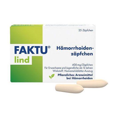 Faktu Lind Hämorrhoidenzäpfchen 25 ST