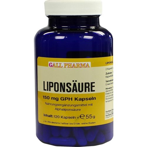 Liponsäure Kapseln 150mg 120 ST